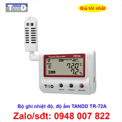 Nhiệt ẩm kế tự ghi TANDD TR-72A